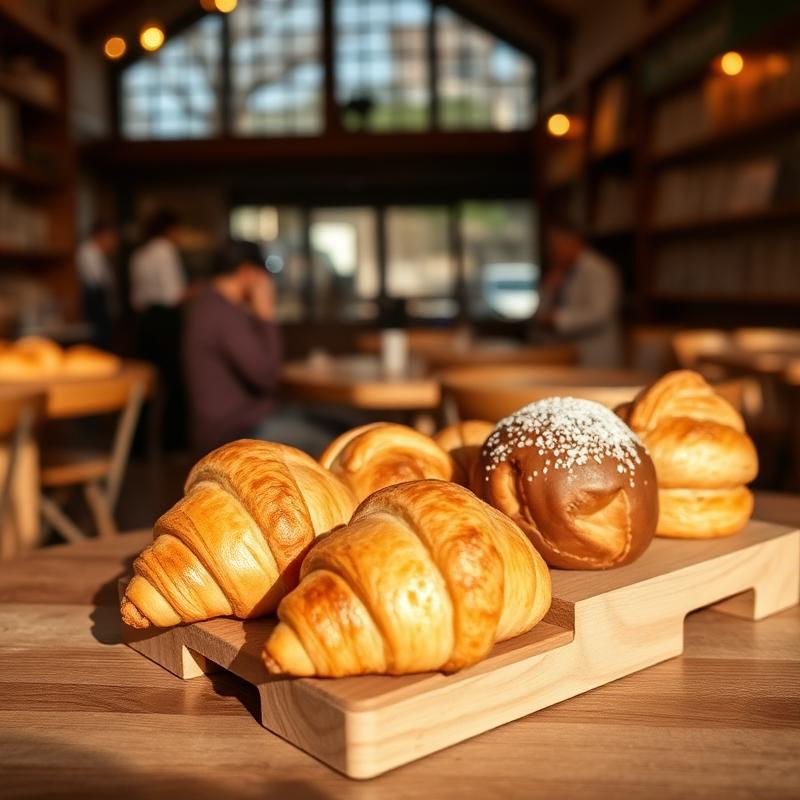 Fresh croissants, just out of the oven 🥐